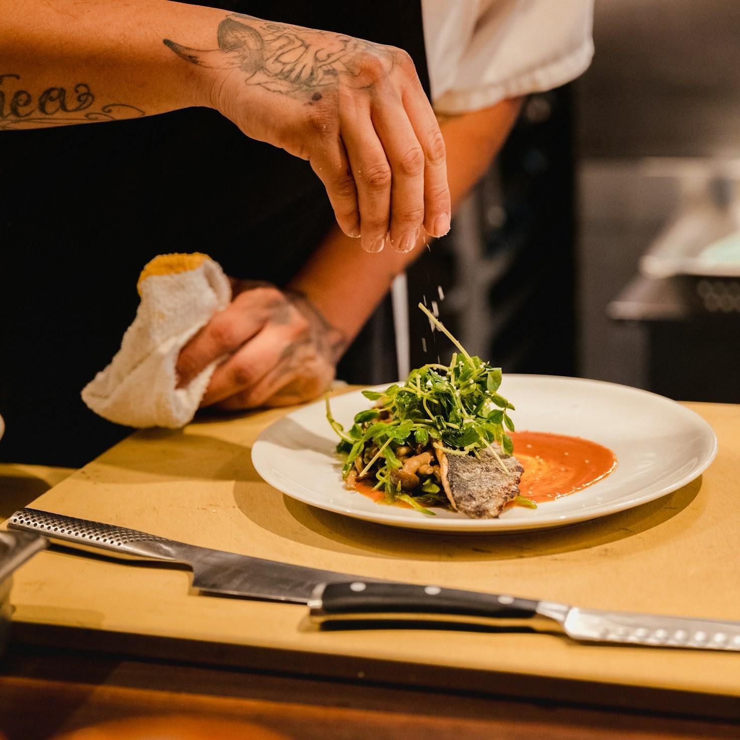 Fresh seasonal ingredients arranged for home cooking